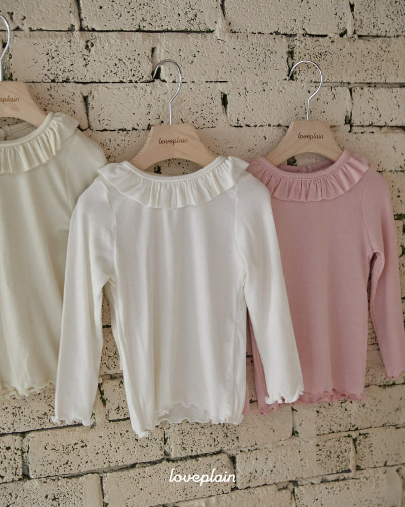 Loveplain - Korean Children Fashion - #minifashionista - Lucy Rib Tee - 3