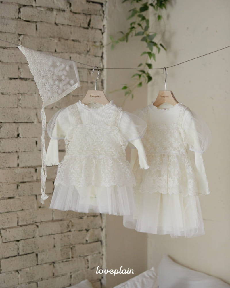 Loveplain - Korean Children Fashion - #minifashionista - Blue Bell Bustier - 5
