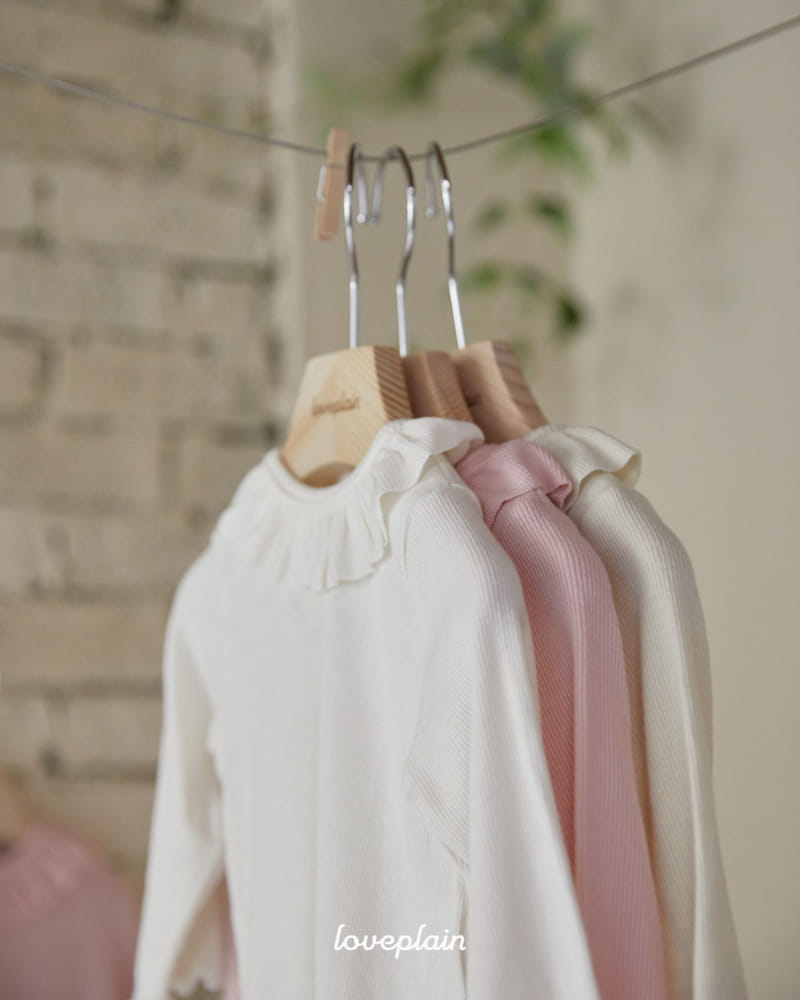 Loveplain - Korean Children Fashion - #minifashionista - Lucy Rib Tee - 4