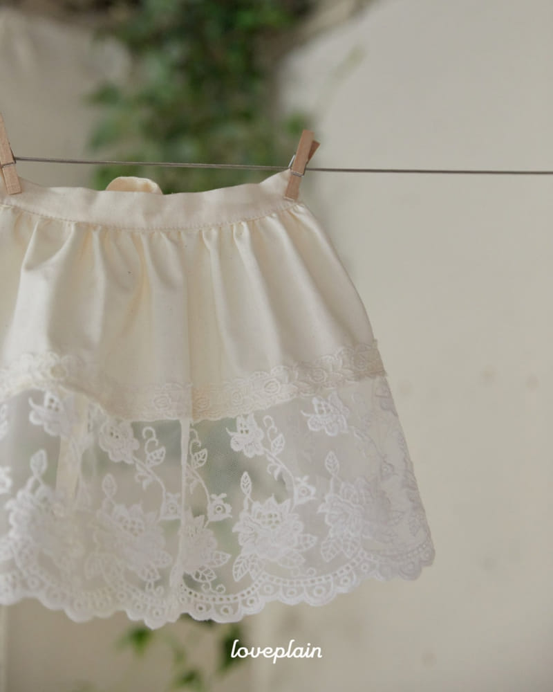 Loveplain - Korean Children Fashion - #minifashionista - Rose Apron - 4