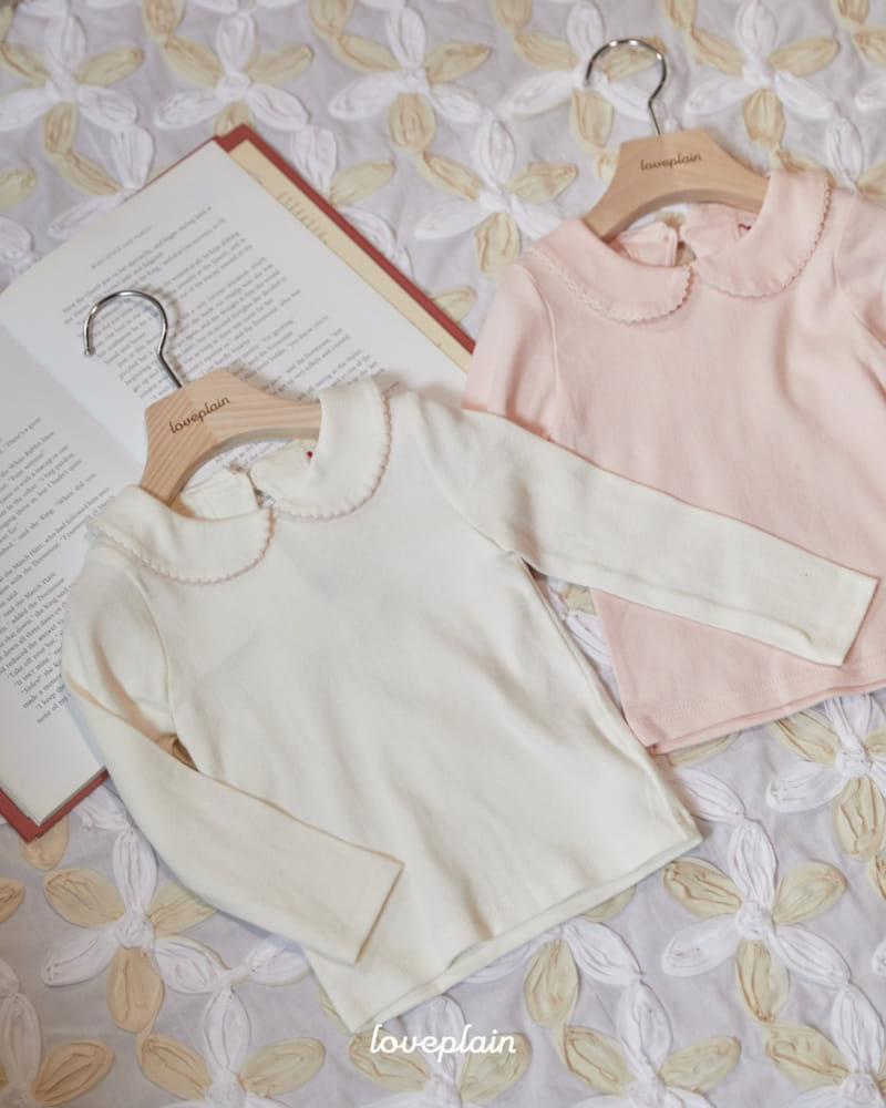 Loveplain - Korean Children Fashion - #stylishchildhood - Roman Eri Tee - 6