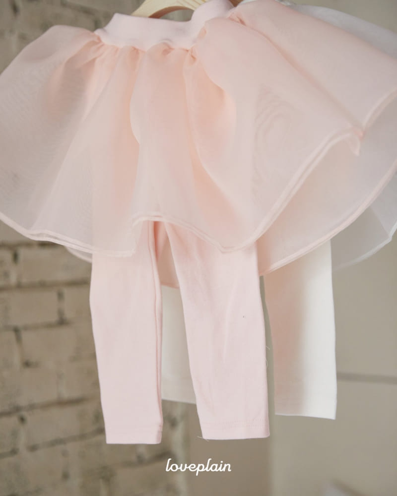 Loveplain - Korean Children Fashion - #todddlerfashion - Roman Skirt Leggings - 4