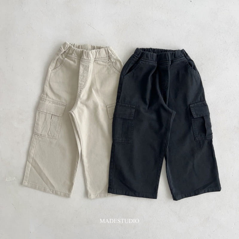 Made Studio - Korean Children Fashion - #designkidswear - Cargo Pants
