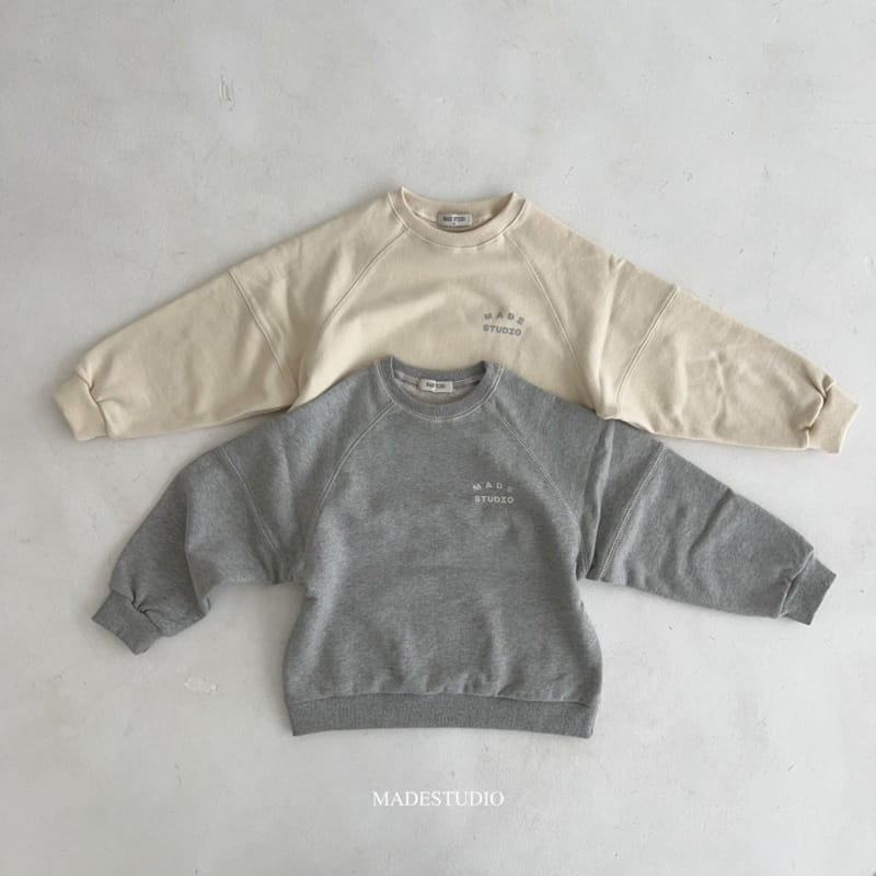 Made Studio - Korean Children Fashion - #fashionkids - Stitch Sweatshirt
