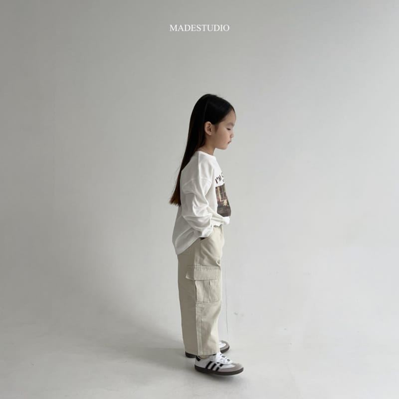 Made Studio - Korean Children Fashion - #kidzfashiontrend - Cargo Pants - 6