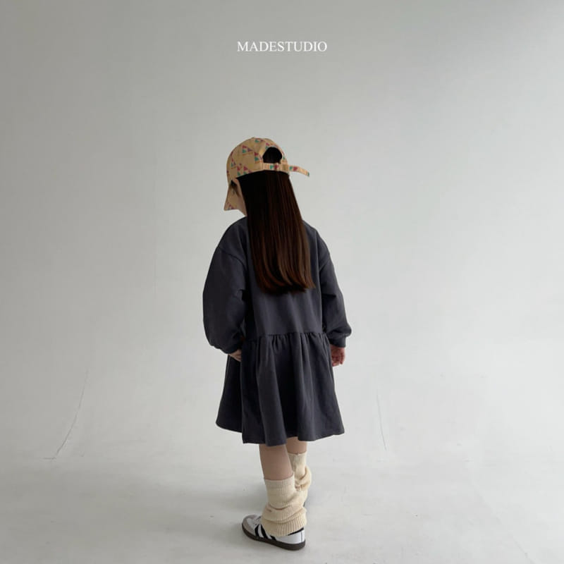 Made Studio - Korean Children Fashion - #littlefashionista - Shirring One-Piece - 10