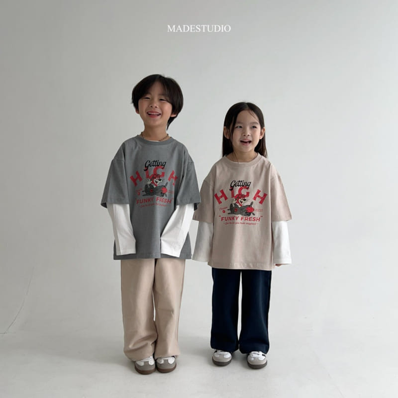 Made Studio - Korean Children Fashion - #prettylittlegirls - Vintage Tee - 2