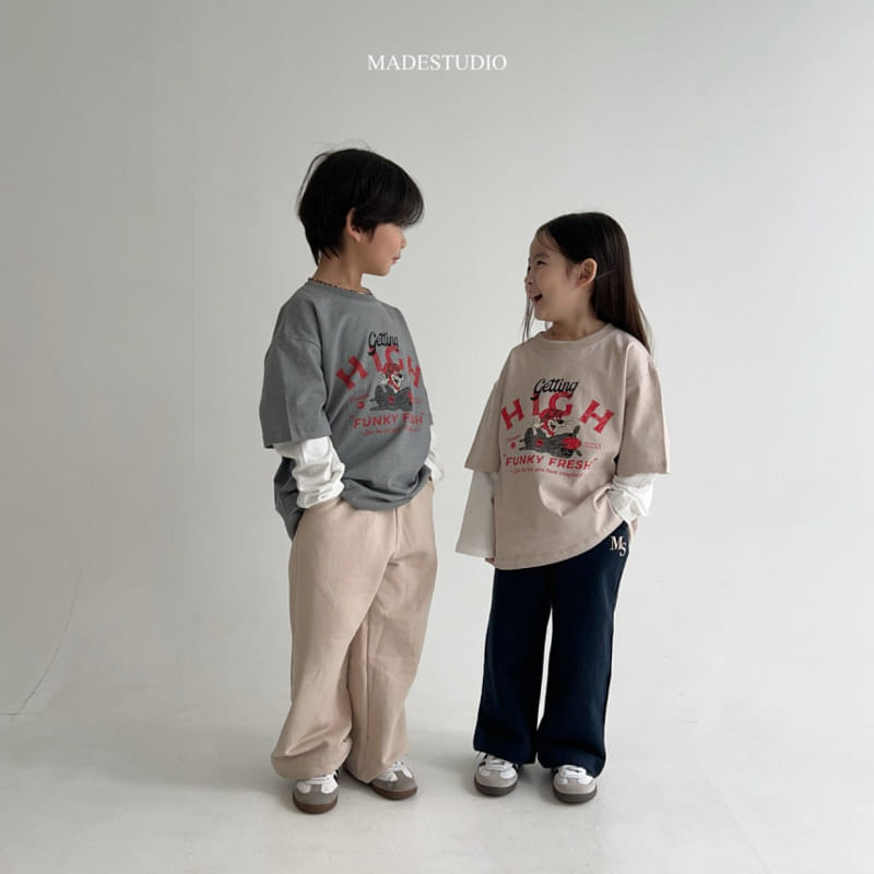 Made Studio - Korean Children Fashion - #stylishchildhood - Vintage Tee - 5