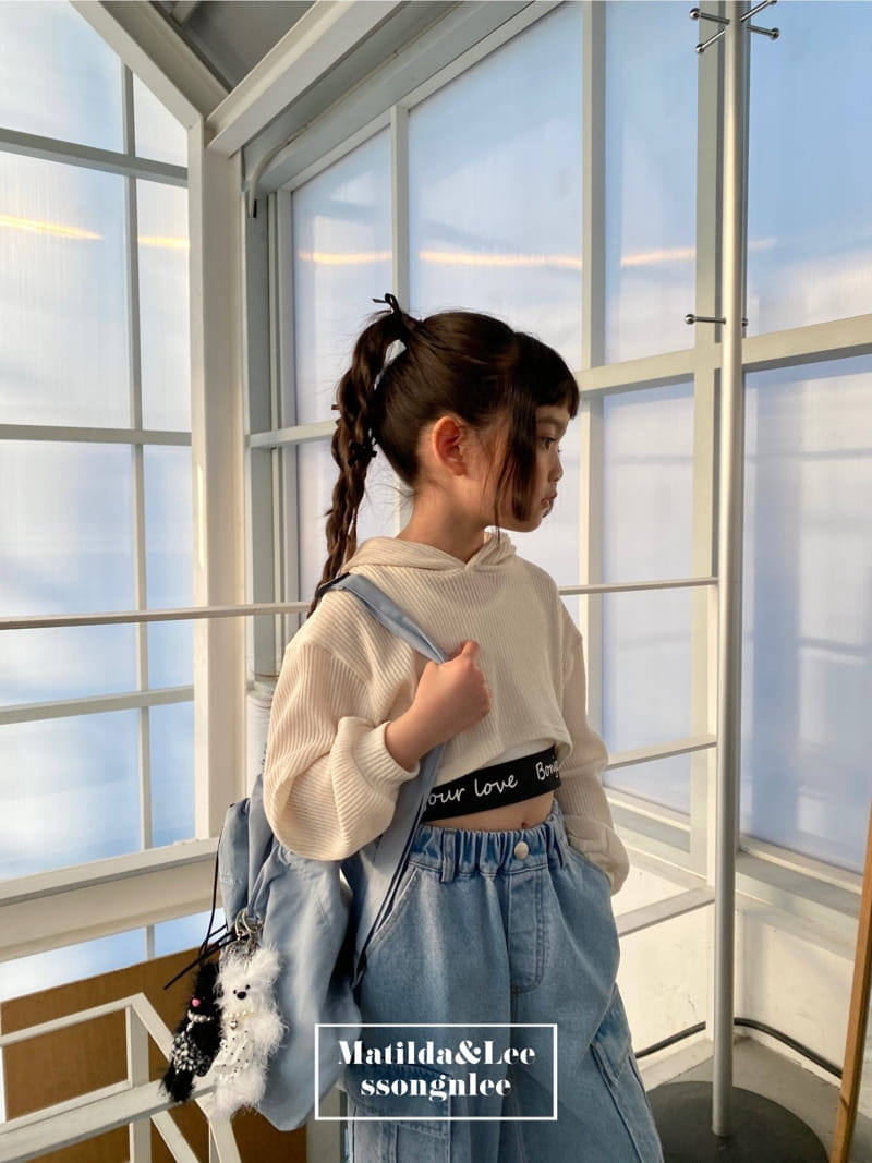 Matilda & Lee - Korean Children Fashion - #childofig - Loose Fit  Cargo Denim Pants - 4