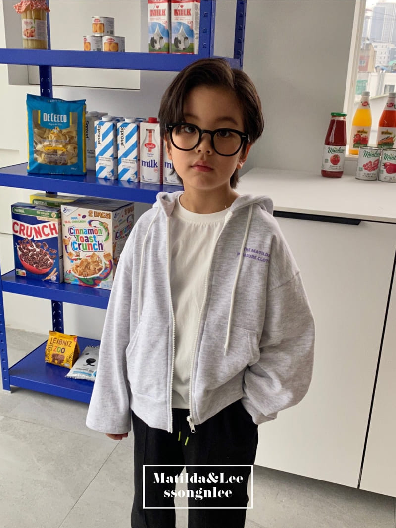 Matilda & Lee - Korean Children Fashion - #childofig - Matilda Hoody Zip Up - 8