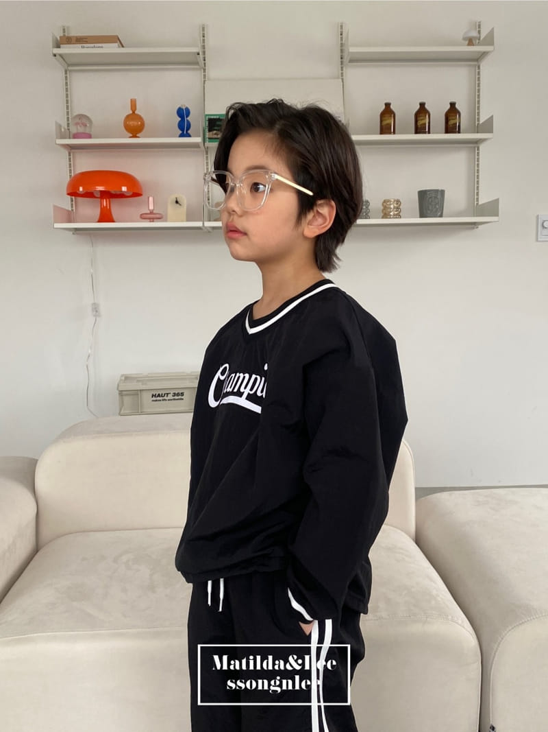 Matilda & Lee - Korean Children Fashion - #childofig - Windbreak Sweatshirt - 5