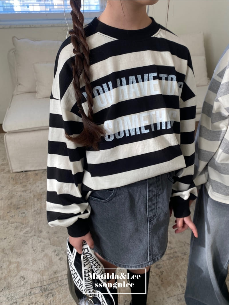 Matilda & Lee - Korean Children Fashion - #childofig - Something ST Tee - 11