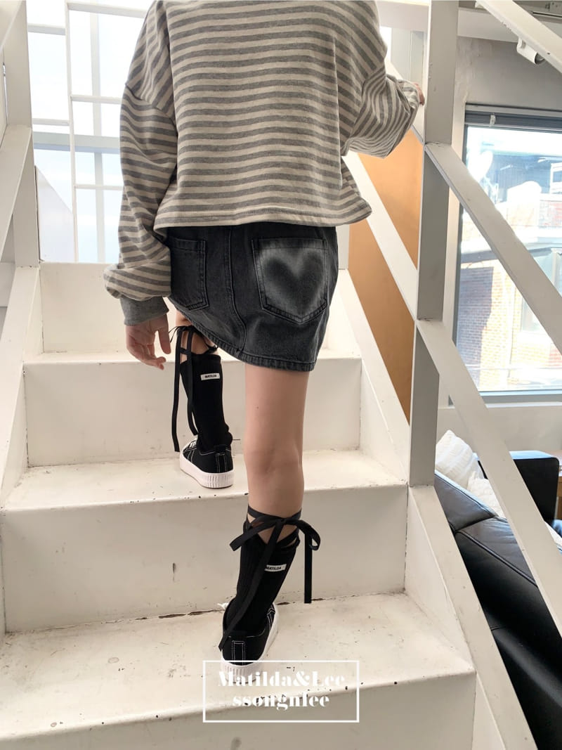 Matilda & Lee - Korean Children Fashion - #designkidswear - Matilda Ribbon String Knee Socks