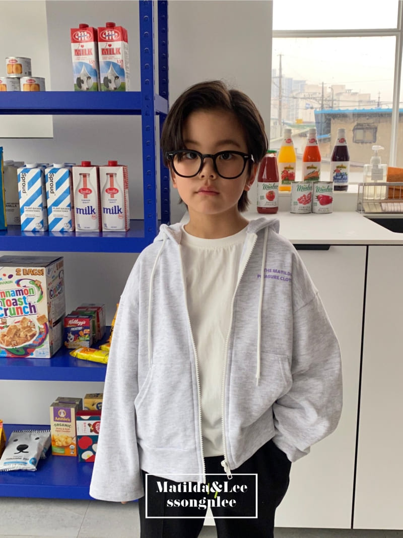 Matilda & Lee - Korean Children Fashion - #designkidswear - Matilda Hoody Zip Up - 10