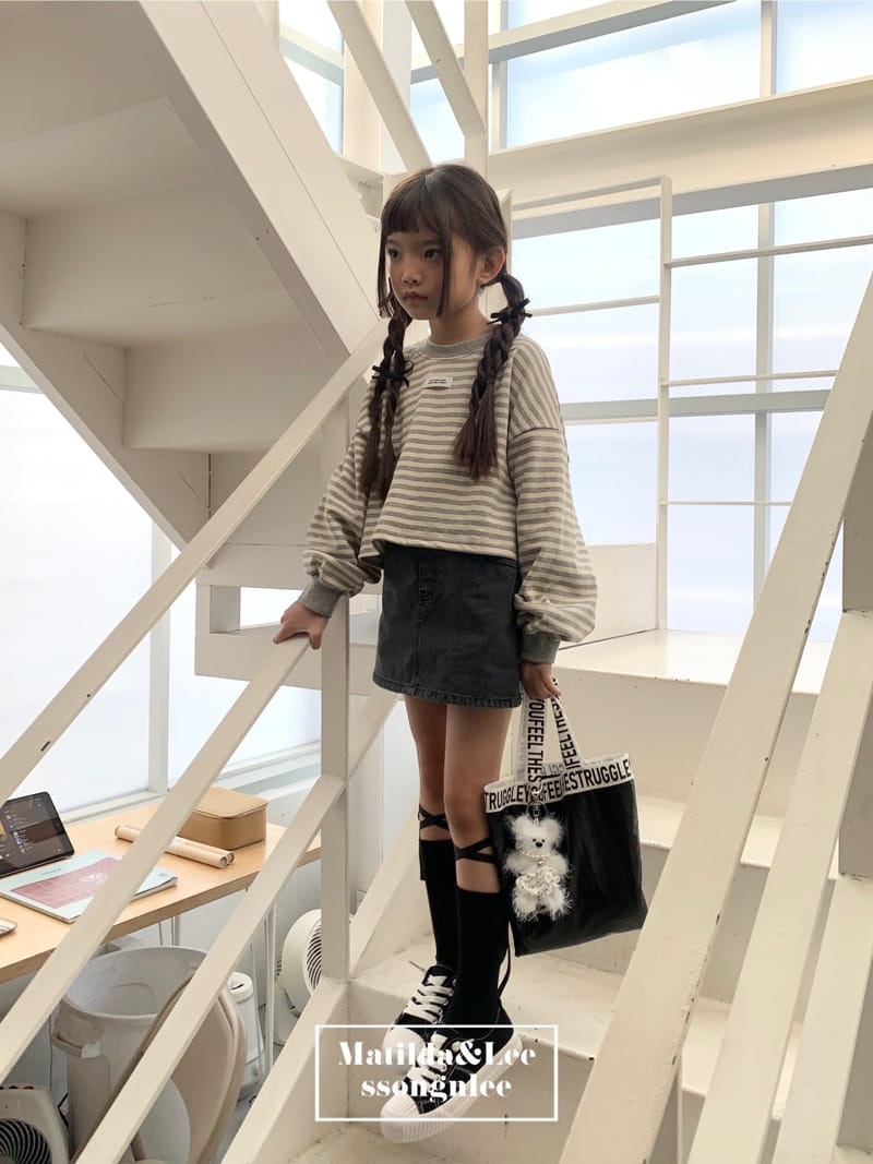 Matilda & Lee - Korean Children Fashion - #discoveringself - Matilda Ribbon String Knee Socks - 2