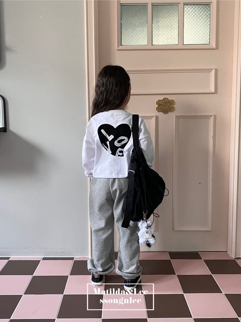 Matilda & Lee - Korean Children Fashion - #discoveringself - Back Heart Slit Tee - 7