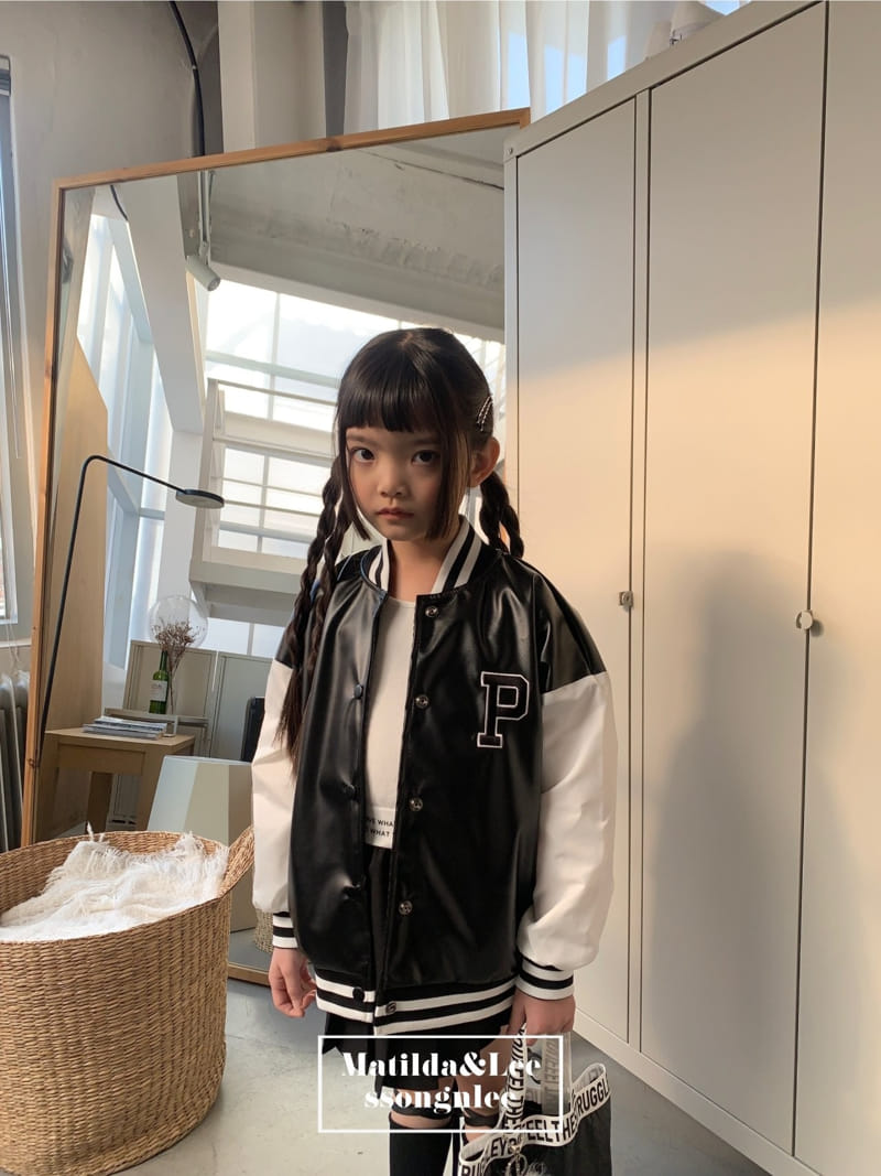 Matilda & Lee - Korean Children Fashion - #discoveringself - Lettering Color Wrinkle Skirt - 4