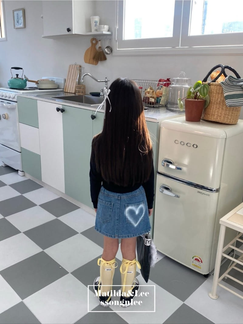 Matilda & Lee - Korean Children Fashion - #fashionkids - Love Crop Tee - 2