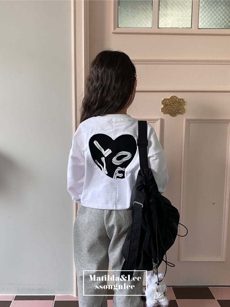 Matilda & Lee - Korean Children Fashion - #fashionkids - Back Heart Slit Tee - 8