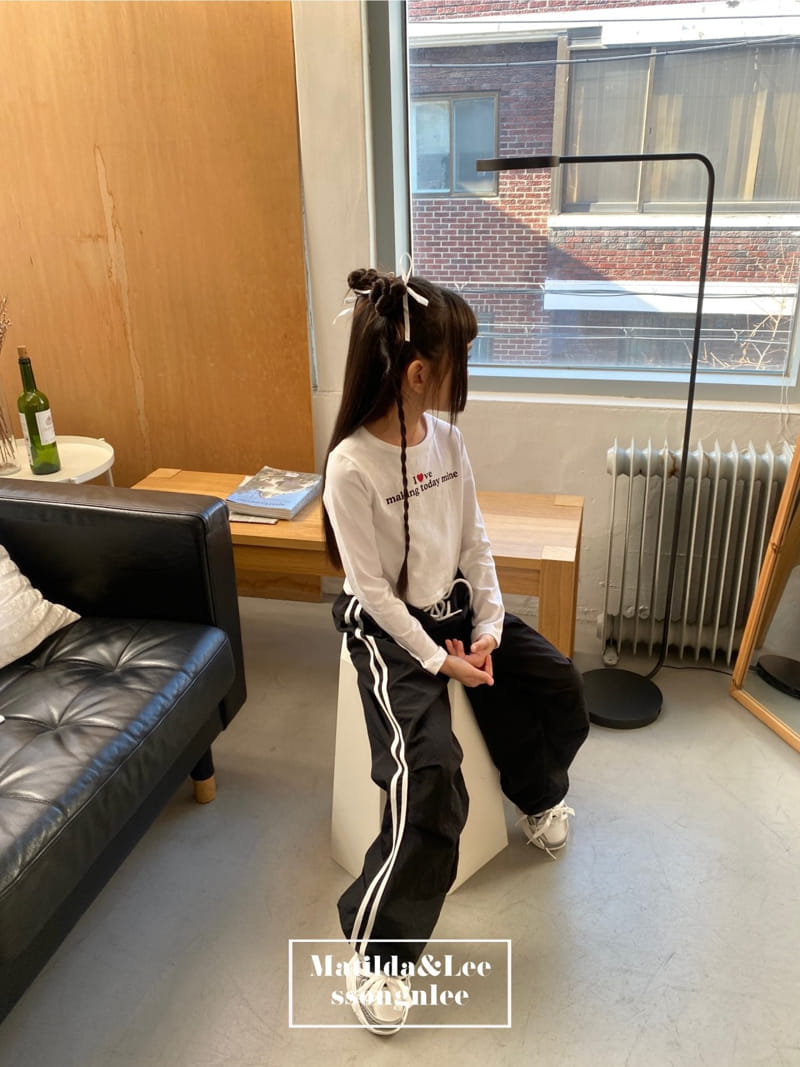 Matilda & Lee - Korean Children Fashion - #discoveringself - Tape Pintuck Color Pants - 4