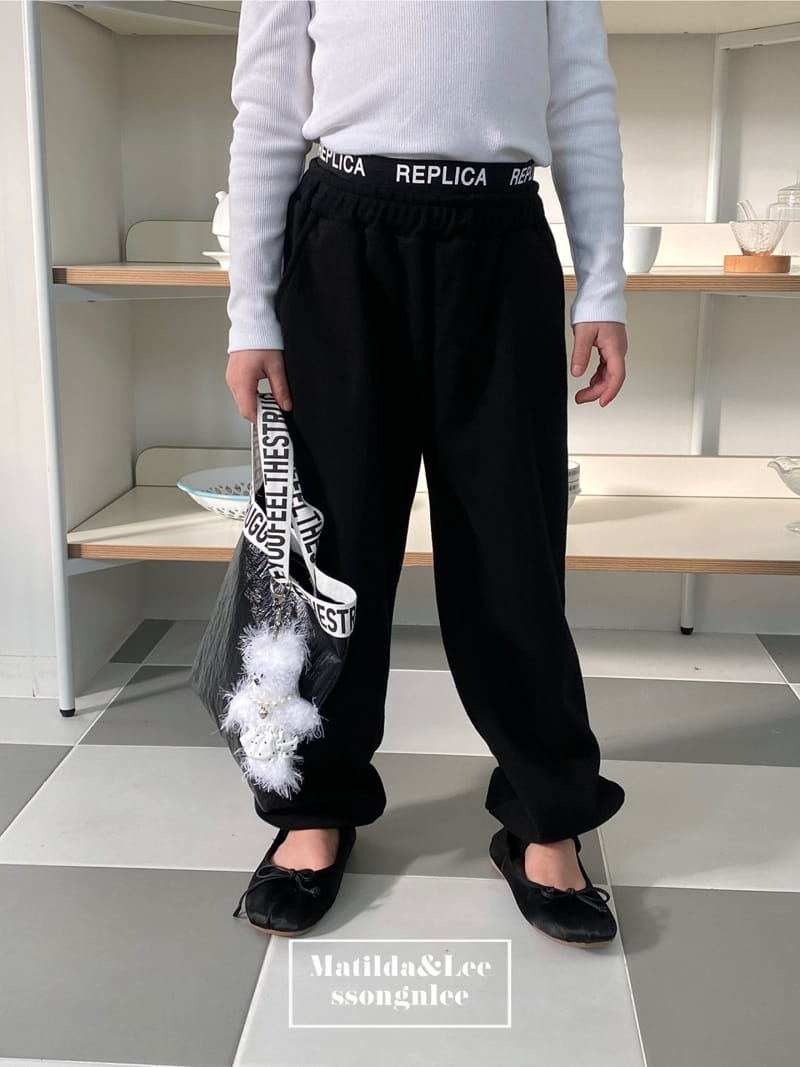 Matilda & Lee - Korean Children Fashion - #kidsshorts - Replica Band Jogger Pants - 10