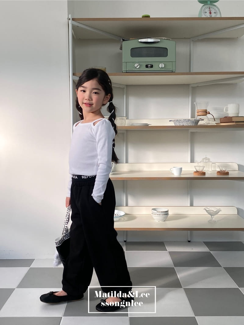 Matilda & Lee - Korean Children Fashion - #kidsstore - Replica Band Jogger Pants - 11