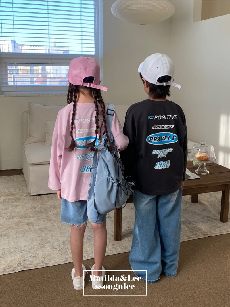 Matilda & Lee - Korean Children Fashion - #kidsstore - Positive Tee - 11