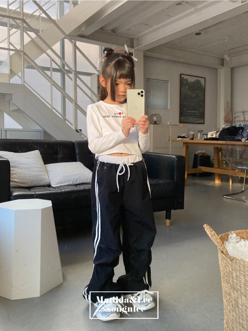 Matilda & Lee - Korean Children Fashion - #littlefashionista - Tape Pintuck Color Pants - 9