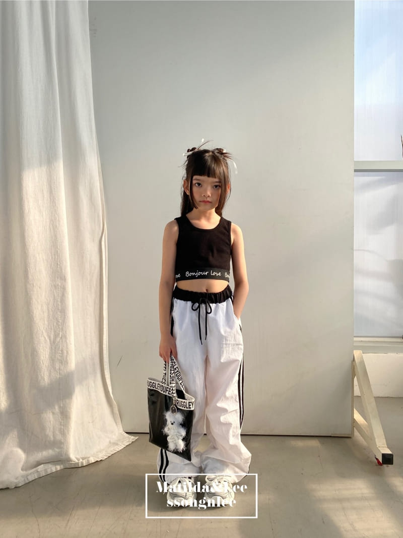 Matilda & Lee - Korean Children Fashion - #magicofchildhood - Tape Pintuck Color Pants - 10