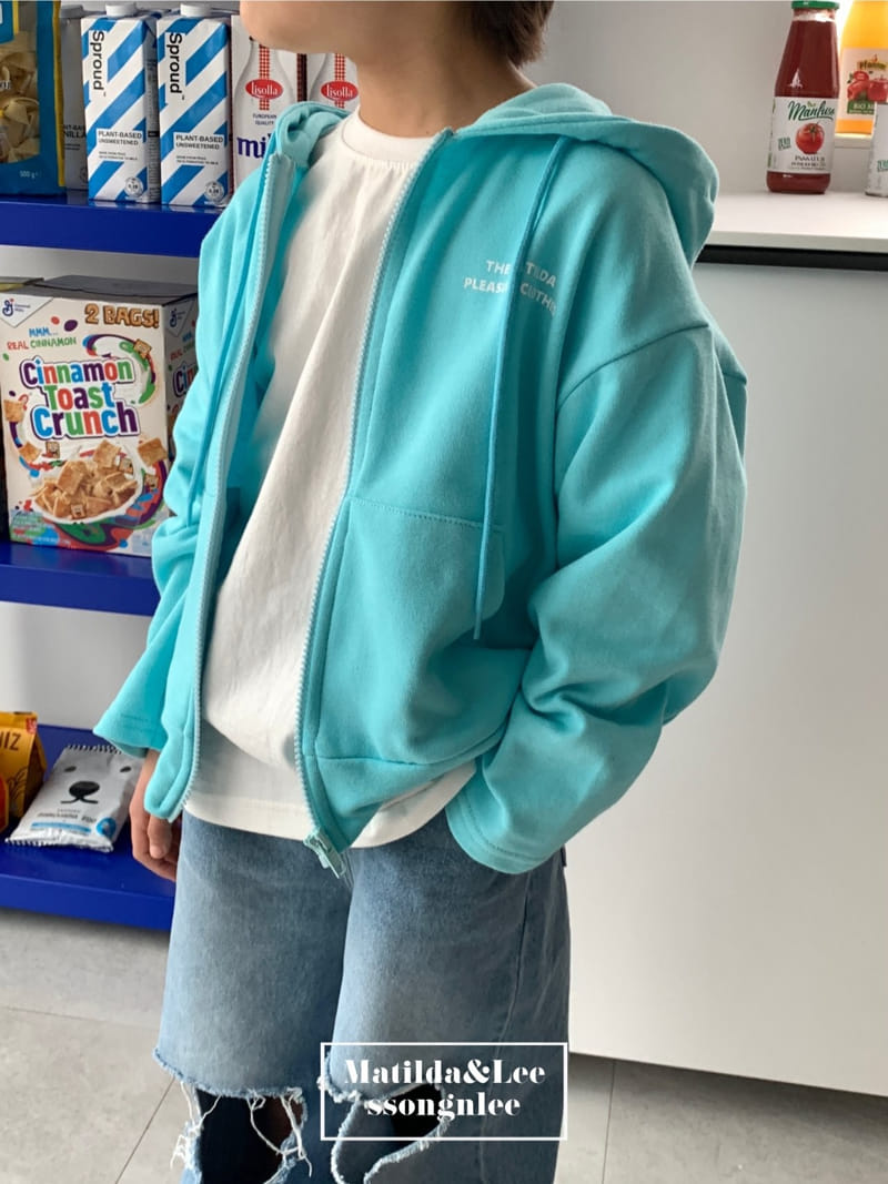 Matilda & Lee - Korean Children Fashion - #minifashionista - Matilda Hoody Zip Up - 3