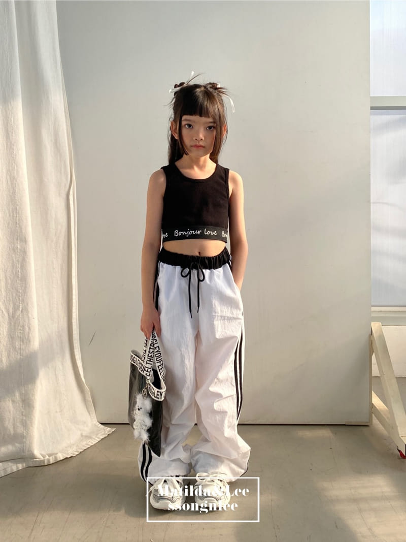 Matilda & Lee - Korean Children Fashion - #minifashionista - Tape Pintuck Color Pants - 11