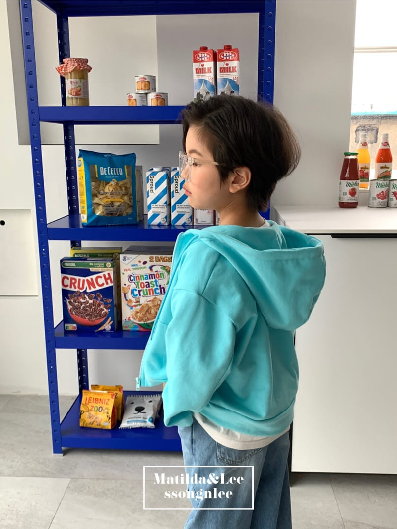 Matilda & Lee - Korean Children Fashion - #stylishchildhood - Matilda Hoody Zip Up - 7