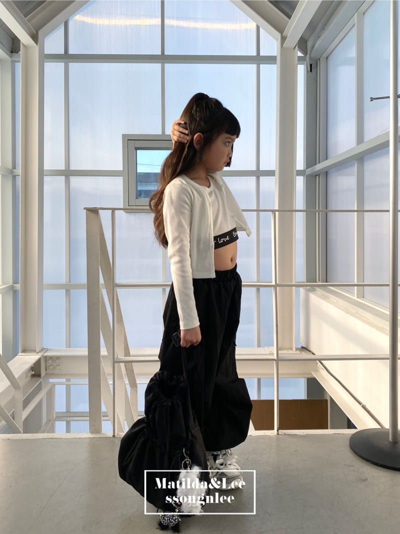 Matilda & Lee - Korean Children Fashion - #todddlerfashion - Matilda Pintuck Cargo Pants - 7
