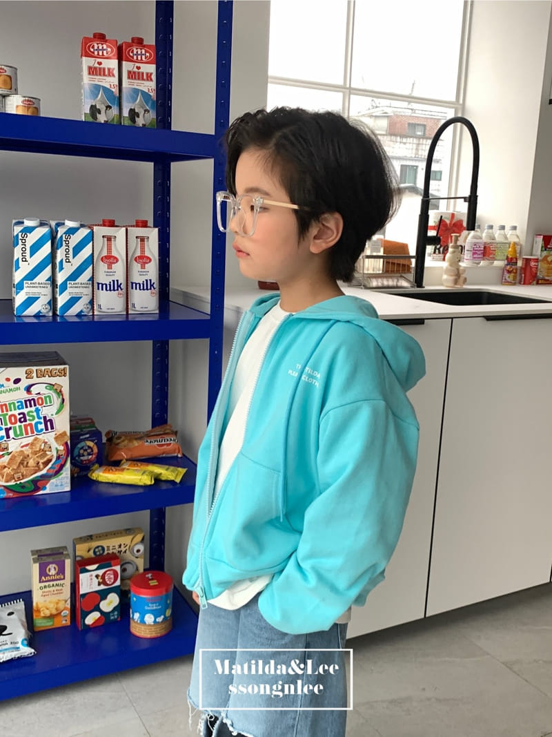 Matilda & Lee - Korean Children Fashion - #todddlerfashion - Matilda Hoody Zip Up - 5