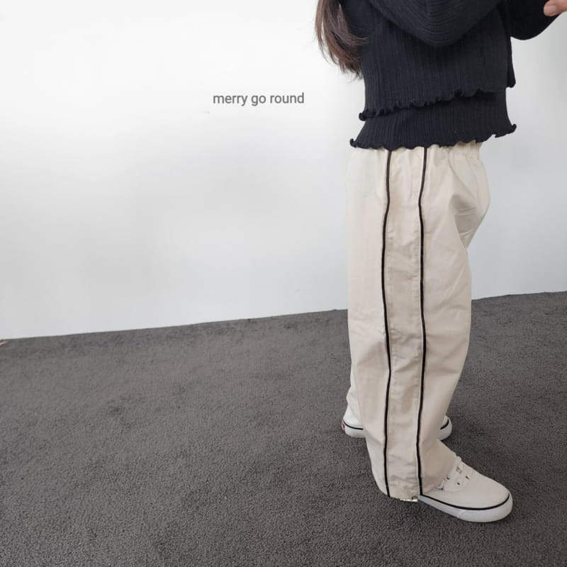 Merry Go Round - Korean Children Fashion - #Kfashion4kids - Crunch Jogger Pants - 2