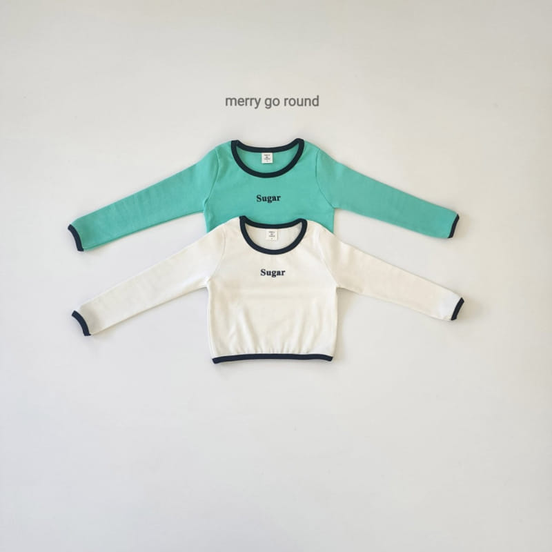 Merry Go Round - Korean Children Fashion - #Kfashion4kids - Sugar Crop Tee