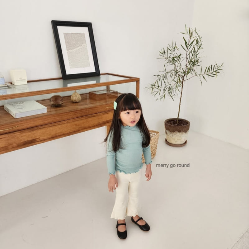 Merry Go Round - Korean Children Fashion - #Kfashion4kids - Jelly Boots Cut Pants - 3