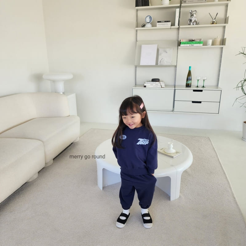 Merry Go Round - Korean Children Fashion - #childofig - Record Top Bottom Set - 8