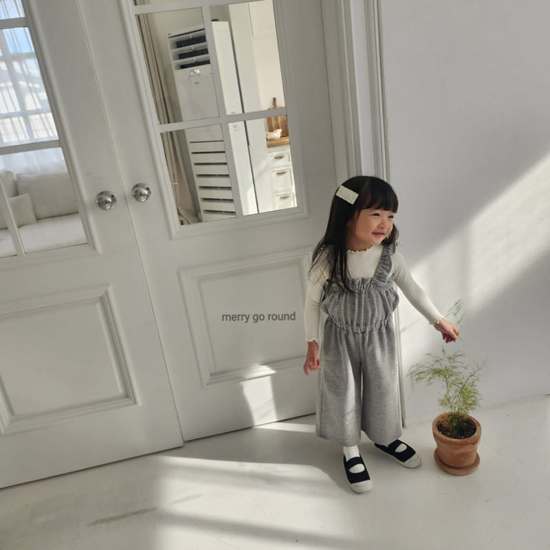 Merry Go Round - Korean Children Fashion - #designkidswear - Frill Jumpsuit - 6