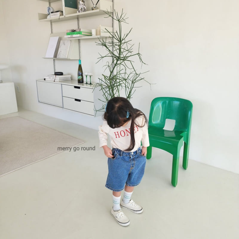 Merry Go Round - Korean Children Fashion - #fashionkids - Honey Tee - 6