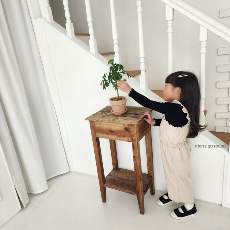 Merry Go Round - Korean Children Fashion - #kidsstore - Frill Jumpsuit - 10