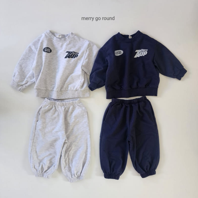 Merry Go Round - Korean Children Fashion - #kidsstore - Record Top Bottom Set