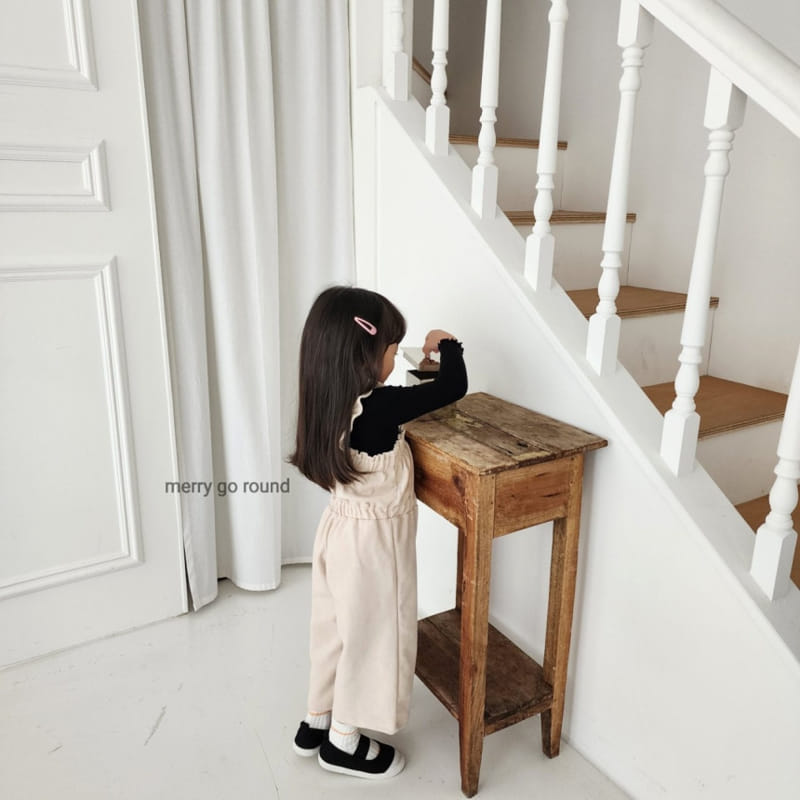 Merry Go Round - Korean Children Fashion - #kidzfashiontrend - Frill Jumpsuit - 11