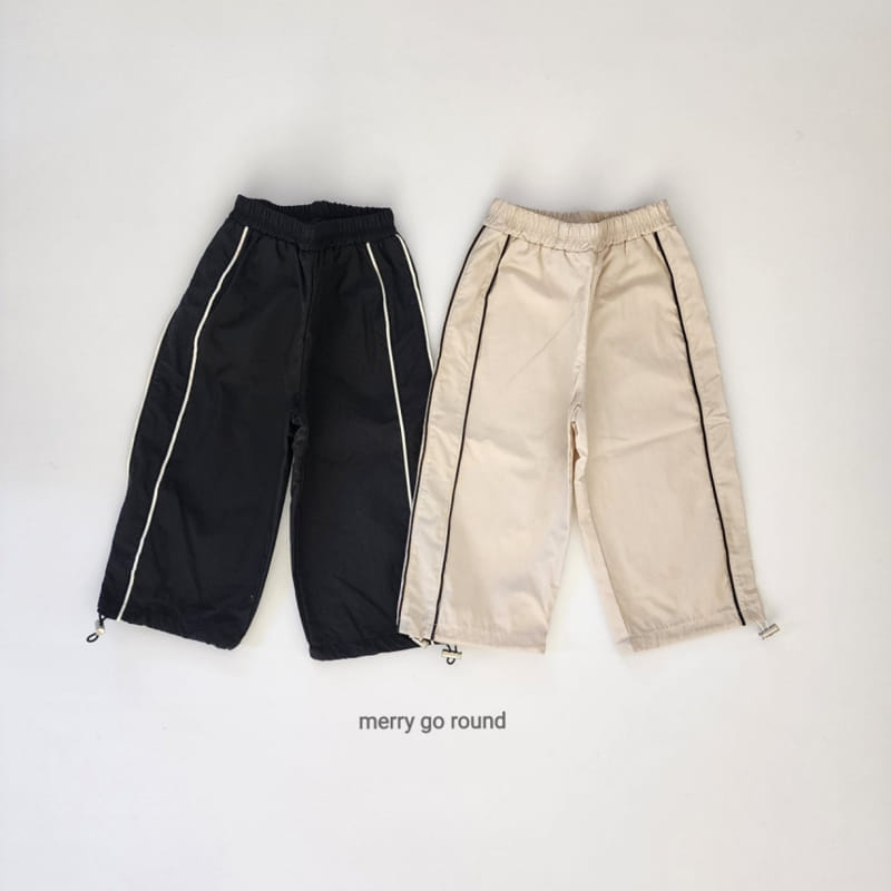 Merry Go Round - Korean Children Fashion - #kidzfashiontrend - Crunch Jogger Pants