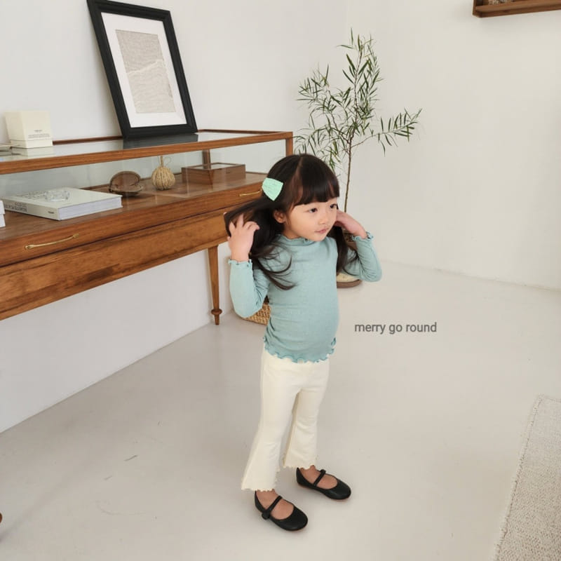 Merry Go Round - Korean Children Fashion - #Kfashion4kids - Jelly Boots Cut Pants - 4