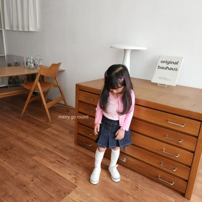 Merry Go Round - Korean Children Fashion - #littlefashionista - Check Sleeveless Set - 9