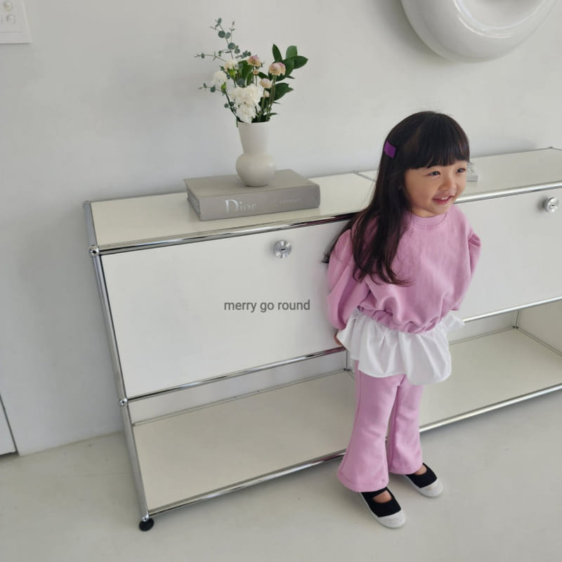 Merry Go Round - Korean Children Fashion - #magicofchildhood - Shirt Sweatshirt Top Bottom Set - 3