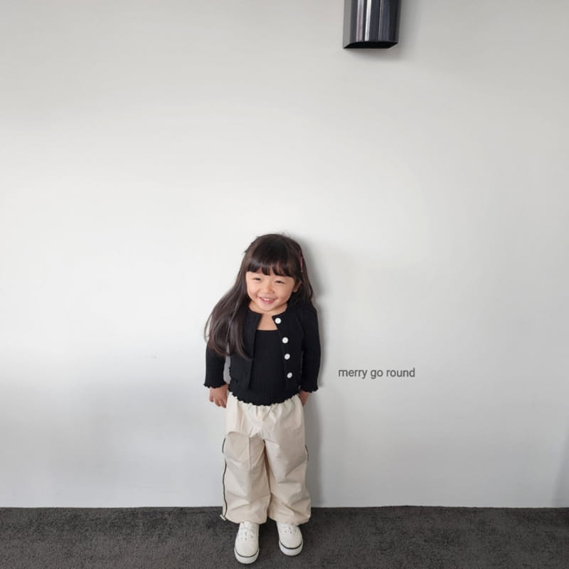 Merry Go Round - Korean Children Fashion - #minifashionista - Crunch Jogger Pants - 5