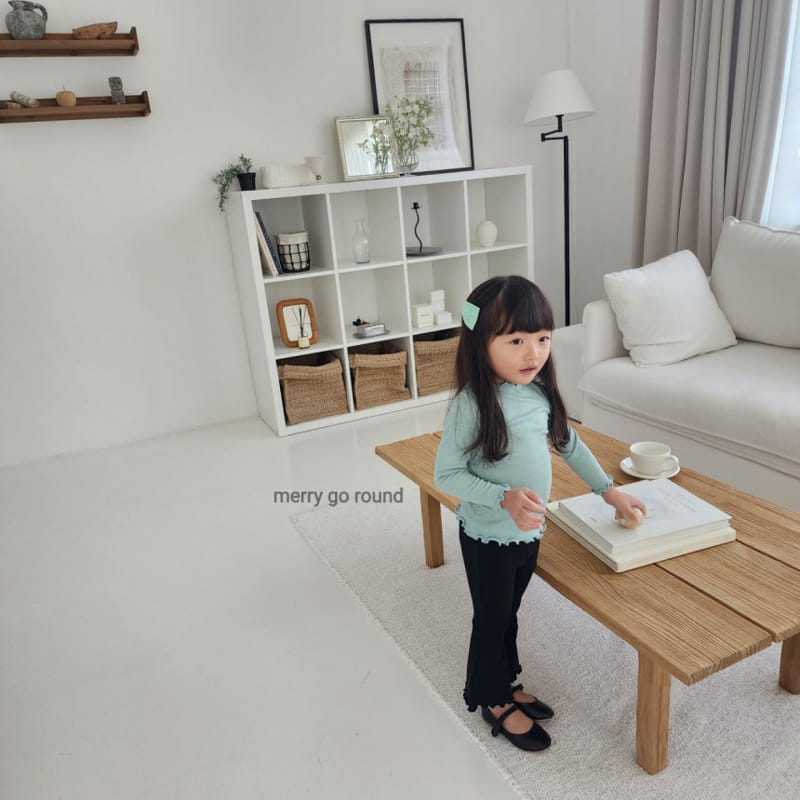 Merry Go Round - Korean Children Fashion - #minifashionista - Jelly Boots Cut Pants - 6