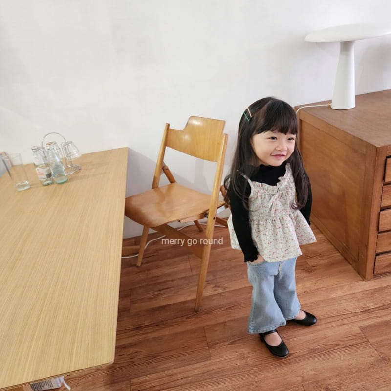 Merry Go Round - Korean Children Fashion - #prettylittlegirls - Small Flower Bustier - 11